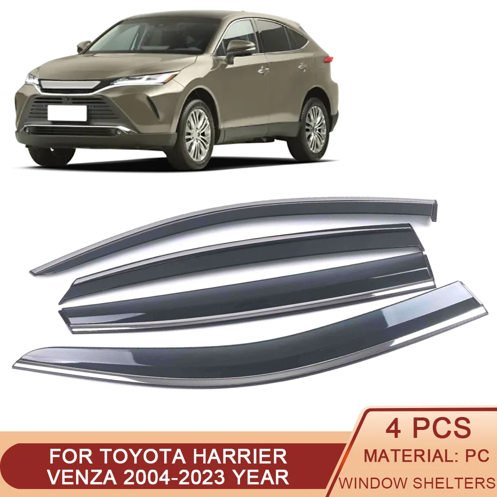 For Toyota Harrier Venza UX80 XU30 XU60 20042023 Car Window Sun Rain