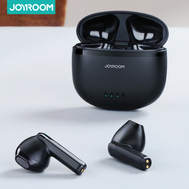 Joyroom JR-TL11 TWS Bluetooth 5.2 Headphones Noise Reduction HiFi Sound Wireless Earphones with Wired and Wireless Charging case 1
