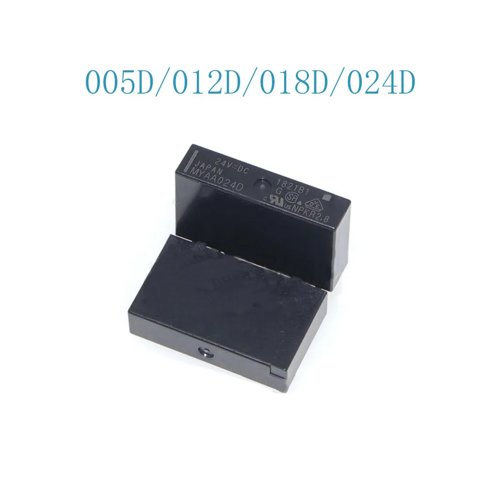 

5PCS/LOT 100%new original relay MYAA018D MYAA018E MYAA024E MYAA005D MYAA012D MYAA024D 4PIN