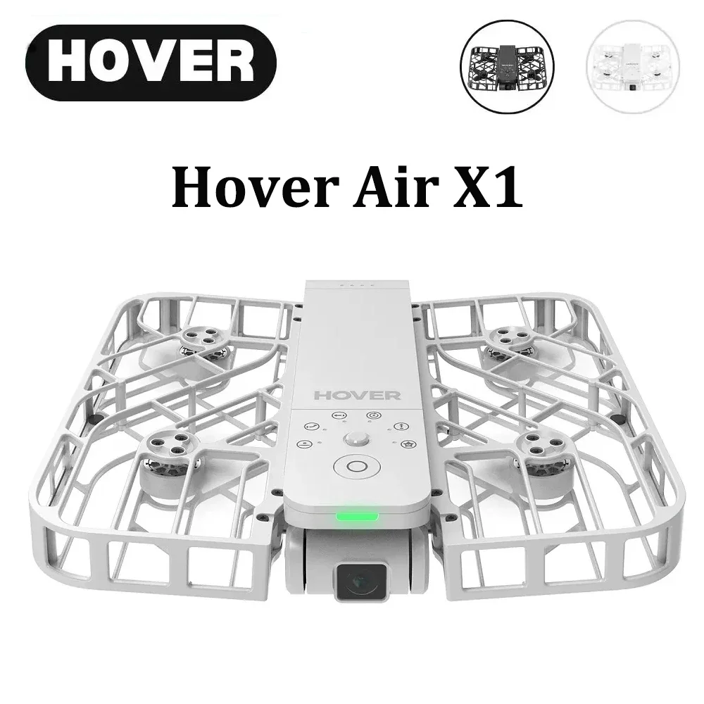 HOVER Air X1 HoverAir x1 Self Flying Camera Pocket Sized Drone Capture Palm Take Off Intelligent Flight Paths Follow Me Mode