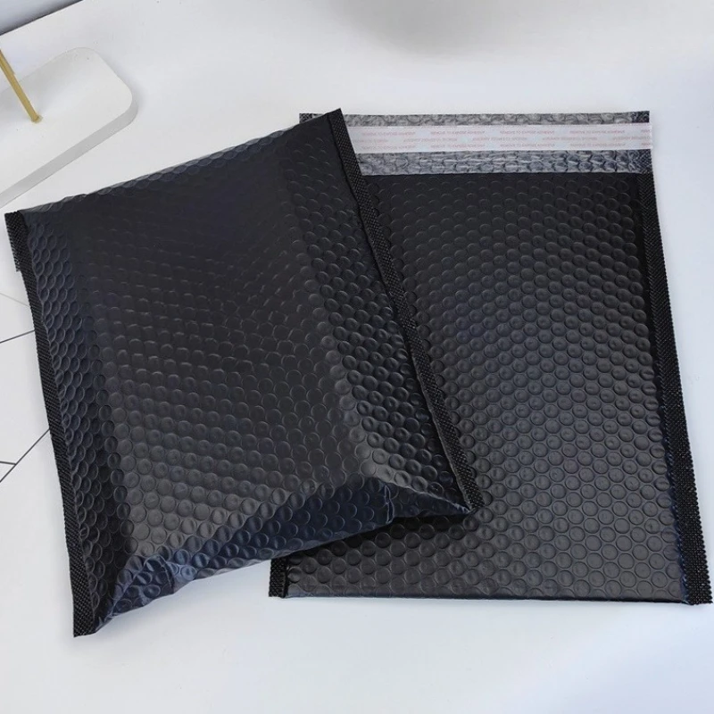 Black White Foam Envelope Bags Self Seal Mailers Padded Shipping Envelopes with Bubble Mailing Bags Shipping Packages