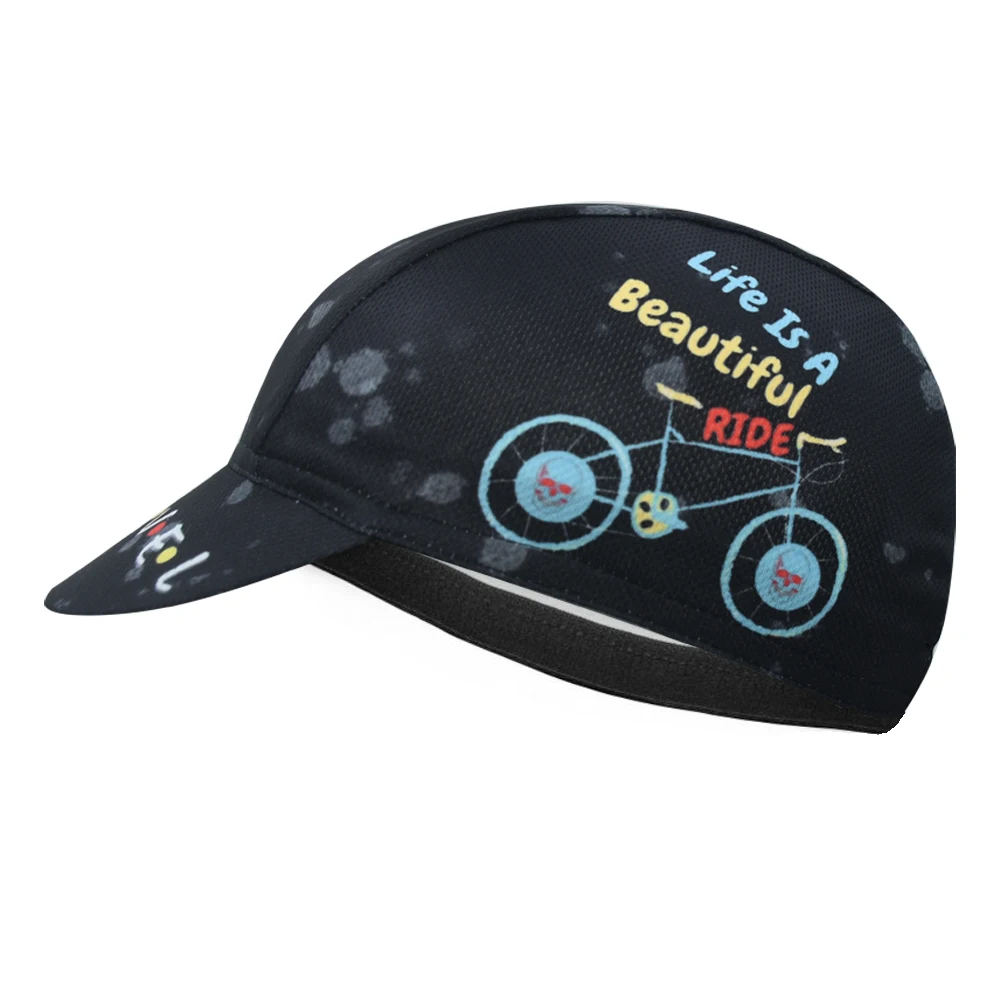 Pedal for Air Cycling Cap Funny Road Bicycle Cap Summer Breathable Black Bike Headwear Men and Women Gorra Ciclismo 4