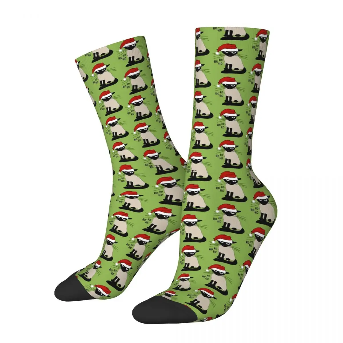 

Christmas Hat Siamese Socks Male Mens Women Summer Stockings Harajuku