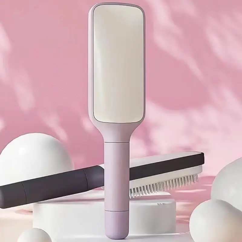 

Self-cleaning Comb Hair Cleaning Tools Telescopic Massage Scalable Shunfa Automatic Cleaning Of Hair Loss Comb Rotating Comb