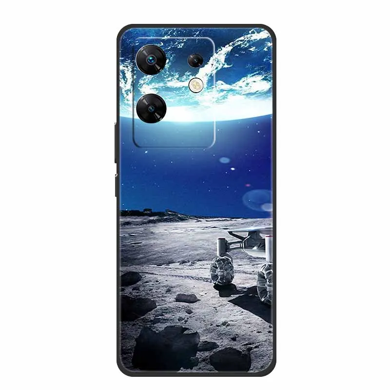 Sleek Black Silicone Shockproof Phone Case - Soft, Durable Back Cover for Enhanced Protection (6.78)