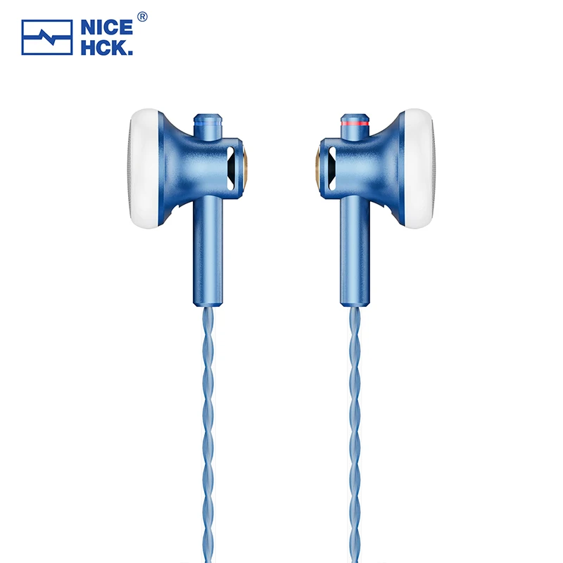 NiceHCK EB2S PRO 3.5/4.4mm Plug Headset HIFI Bass Music Earbud 15.4mm Dynamic Unit Microphone Earphone for Meeting Game IEM