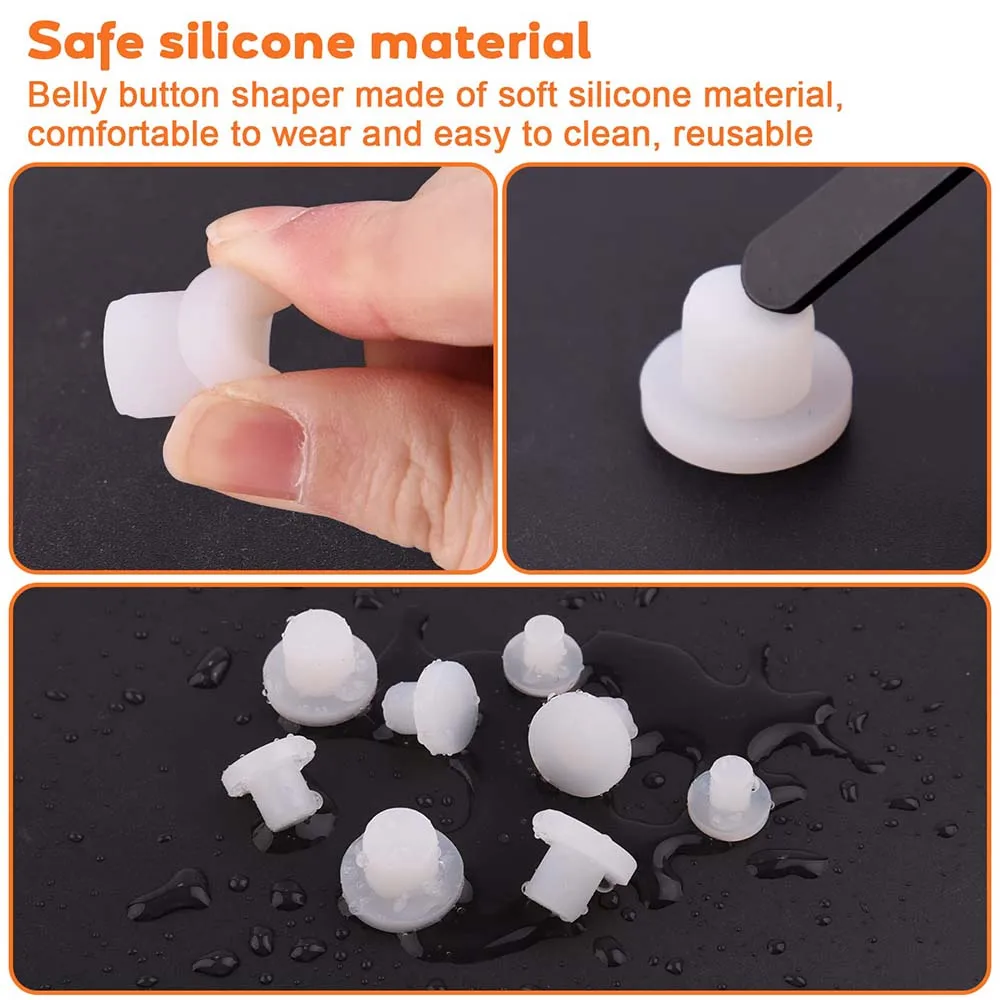 Belly Button Plug 1PC Silicone for Weight-reducing Umbilical Hernia