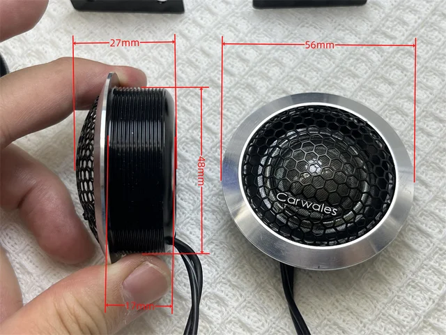 Aluminum Shell Car Universal Modified Stereo Tweeter 120W HIFI