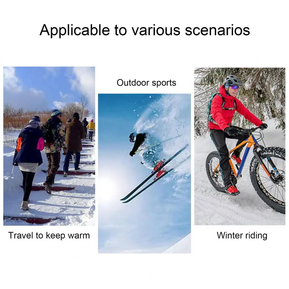 

Ski Gloves Waterproof Windproof Thermal Touchscreen Gloves for Cycling Stay Warm Connected on Winter Rides Touch Screen Gloves