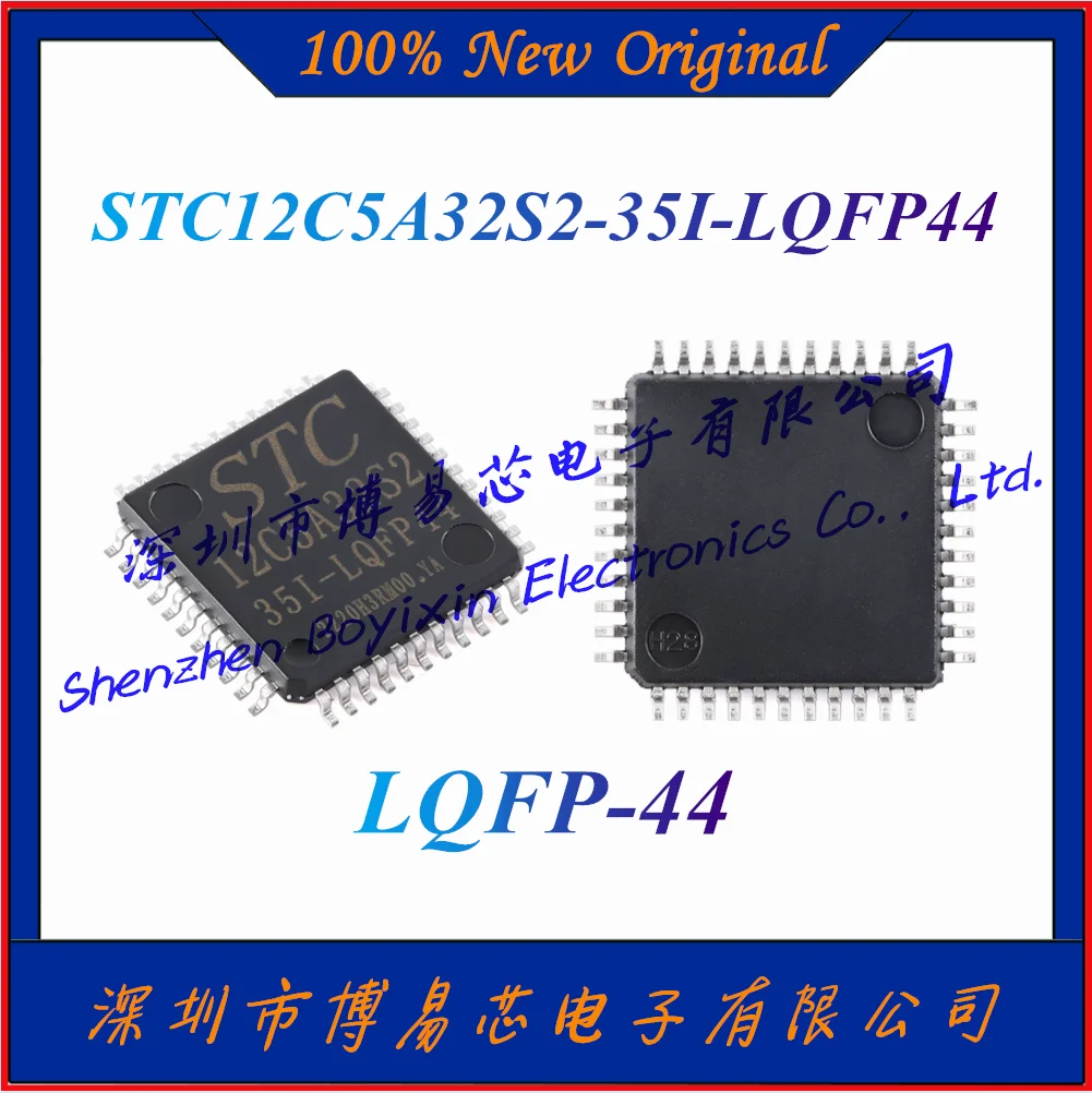 

NEW STC12C5A32S2-35I-LQFP44 CPU main frequency: 35MHz Voltage: 4V~5.5V Program capacity: 32KB Total RAM capacity: 1.25KB LQFP-44