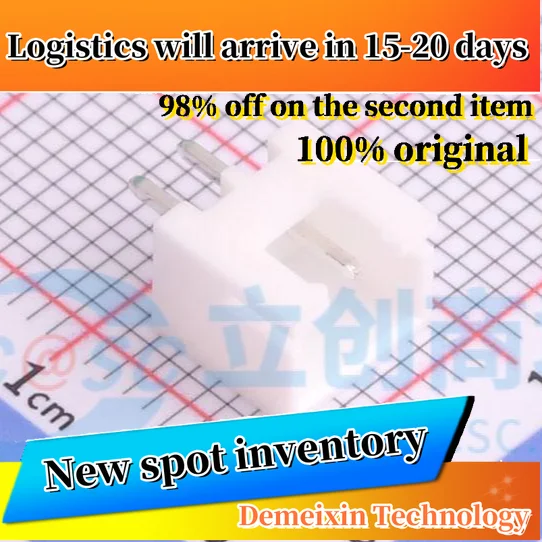 10PCS Connector ZX-XH2.54-2PZZ  P=2.54mm 100%Original  New in Stock