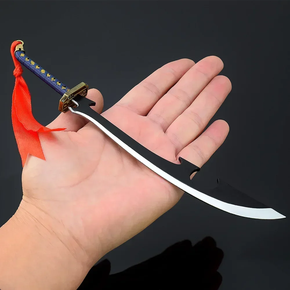 26cm Katen Kyokotsu Blade Bleach Weapon Kyoraku Shunsui Anime Model Samurai Sword Desktop Decoration Collection Gifts Toys Kids 2
