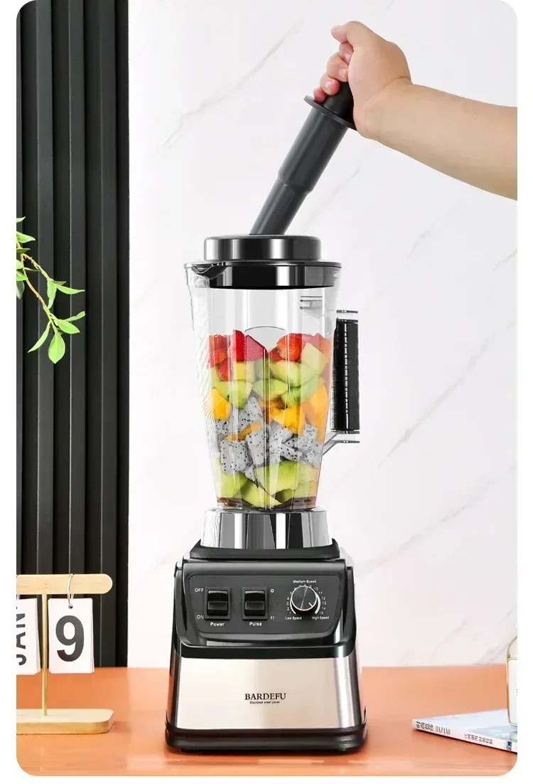 3L 3in1 Blender Stainless Steel Large Capacity Metal Juicer Food Processor Meat Grinder 5
