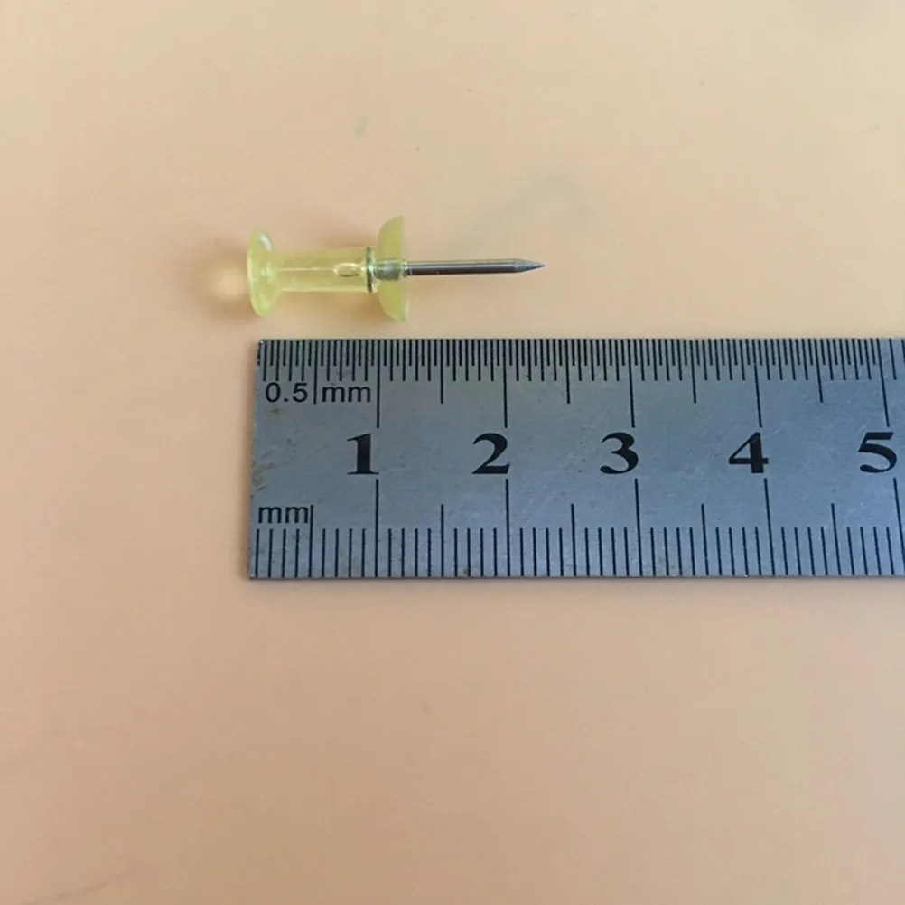 40Pcs 푸시 포퍼 압정 학교 사무실 홈 벽 게시판 사진지도 플라스틱 금속을 위한 장 푸시 핀