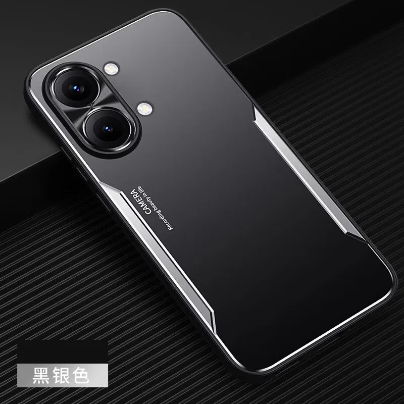 Business Matte Aluminum Alloy Stand Cover | Shockproof & Anti-Fingerprint
