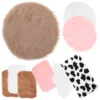 9 Pcs Area Rugs Mini Small House Carpet Micro Landscape Models Round Decoration Adornments Miniature Child 4