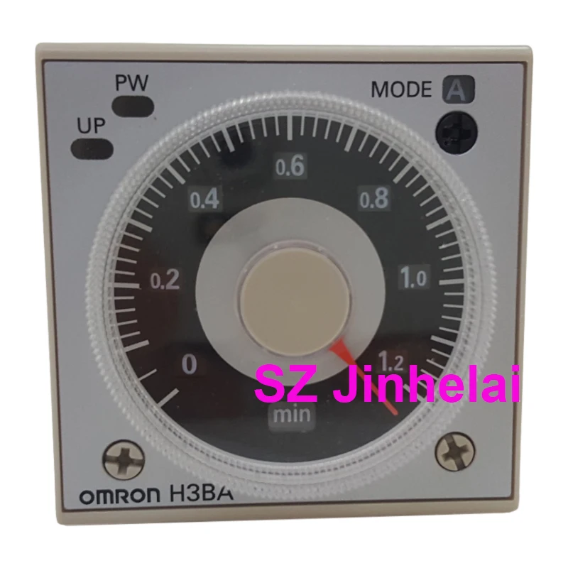 Autentico Originale Omron Time Relay 11Pin Time Delay H3Ba-N 220Vac 24Vdc Timing Può Essere Regolato Cilnax