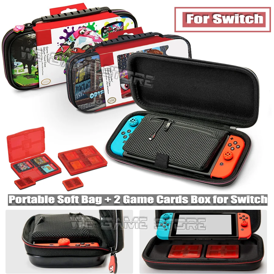 Gaming Accessories Storage Case for Nintendo Switch Nintendoswitch Soft