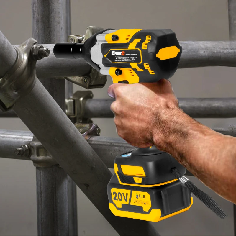 1800N.M Torque Brushless Electric Impact Wrench 1/2 inch Li-ion Battery Cordless Socket Wrench Power Tool For Makita 18V Battery 5
