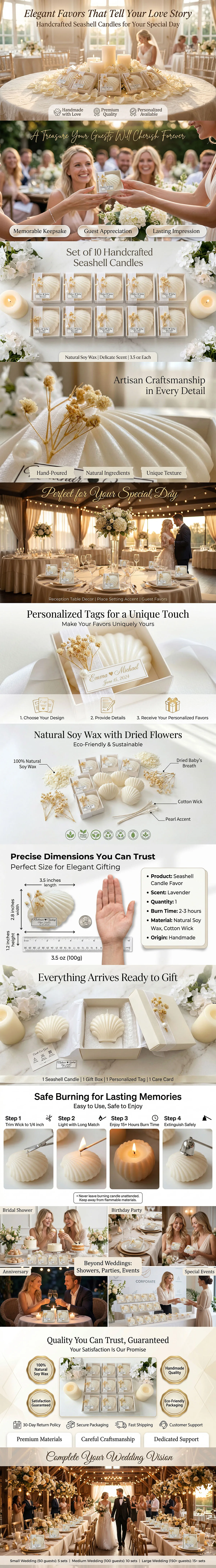 10 Packs Handmade Shell Pearl Scented Candle - Personalized Wedding Favors for Guests S2bf20fd8a7924e7996539fa2c5dfbdd3g