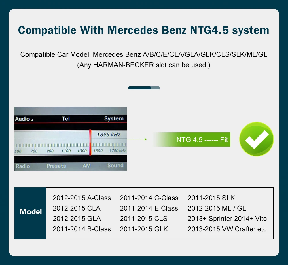 Für Mercedes Benz A C E G GLK CLS Klasse W205 W210 W214 W169 W204