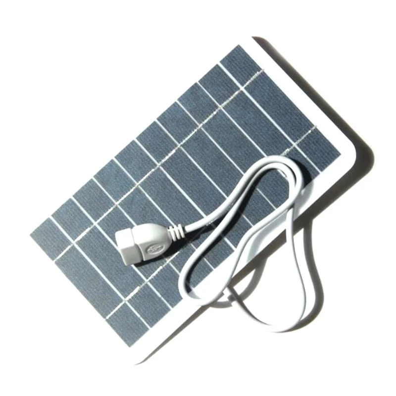 USB 포트가 있는 야외 전화 배터리 전원 은행 5V 유연한 태양 전지 패널 배터리