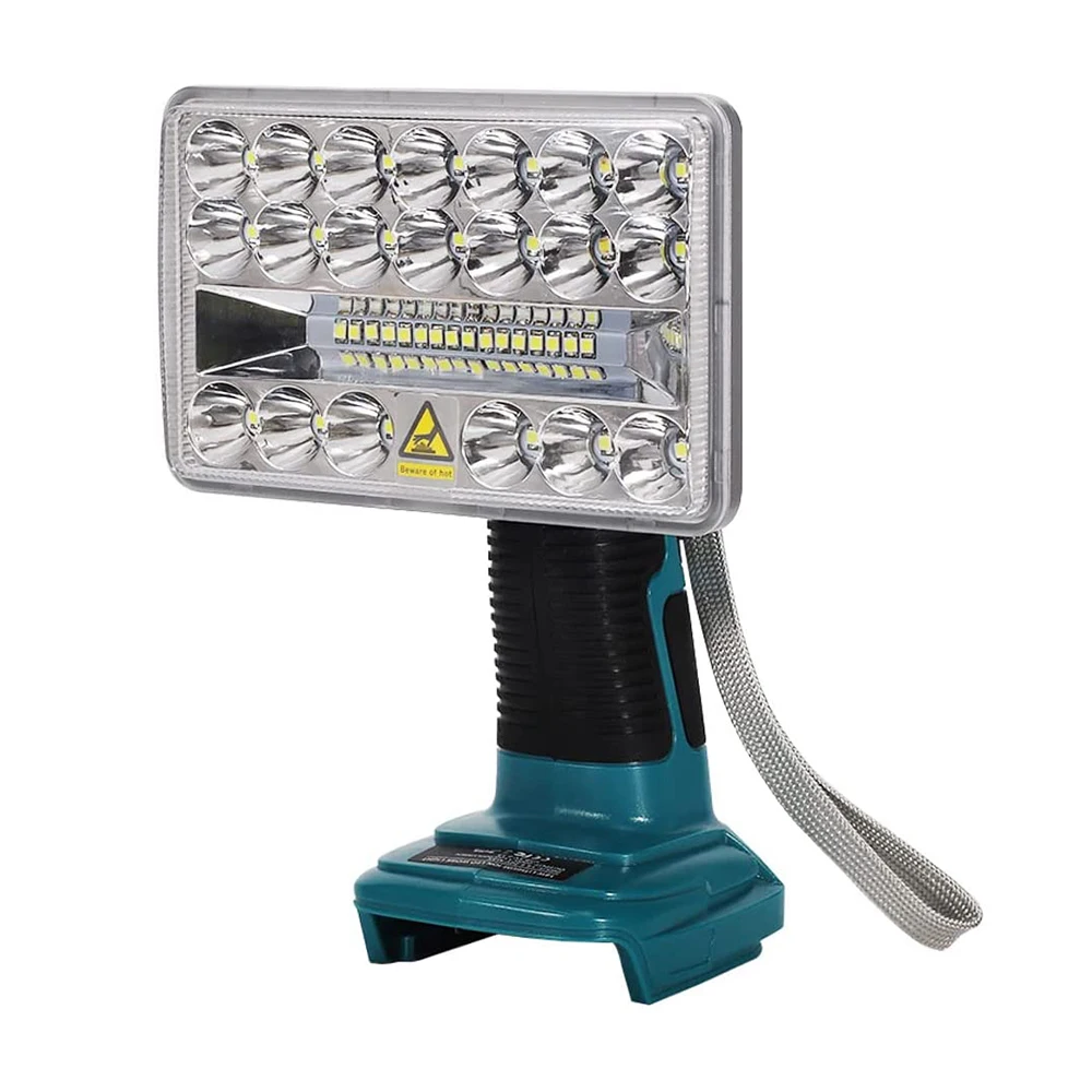 LED Flashlight Outdoor Cordless Work Light Spotlight for Makita 14.4V 18V BL1430