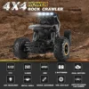 4WD 37CM Remote Control Off Road RC Car Radio Climbing Super Alloy Truck Buggy 4x4 RTR Vehicle Electric Toy Childrens Kids Gifts 5