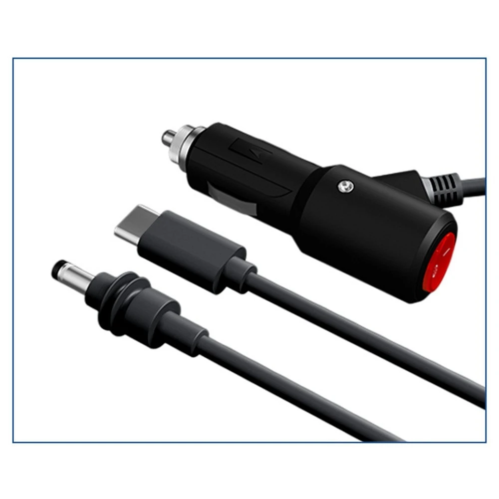 2/3/5M For Starlink Mini 3 in 1 With Switch Type-C/DC Power Cable Cord For Starlink Mini Car Cigarette Lighter Plug and DC Male power cable