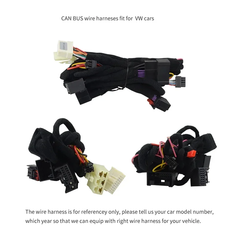 PKE 패시브 키리스 엔트리 원격 시동/정지 플러그 앤 플레이 자동차 알람 키트 (폭스바겐 티구안, 폴로, 파사트 CAN 버스 원격 시동기 호환)