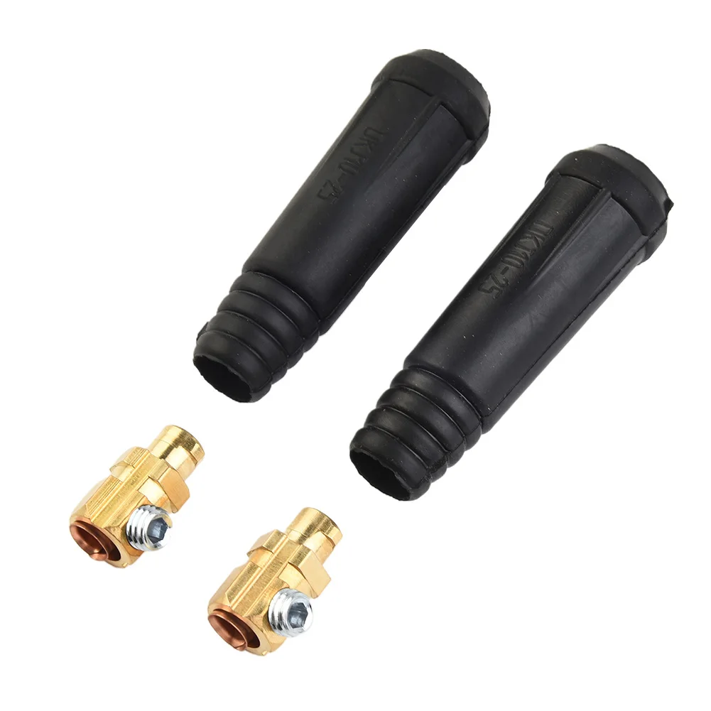 

Welding Cable Panel Connector-Plug Quick Fitting 2pcs Welding Accessories Soldadora Herramientas Ferramentas Welding Equipment