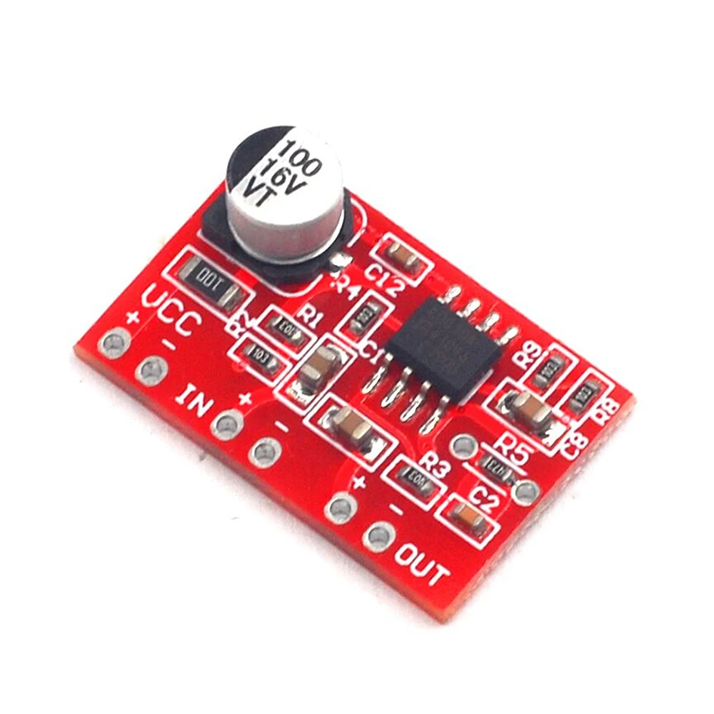 

DC 3.8V-15 AD828 Dynamic Microphone Stereo Front Amplifier Board Audio Amplifier Module DIY Audio Modification Accessories