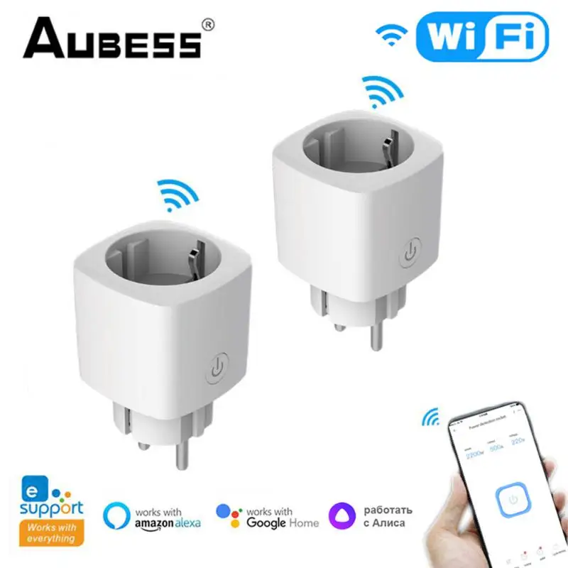 

Умная розетка с поддержкой Wi-Fi, 16 А