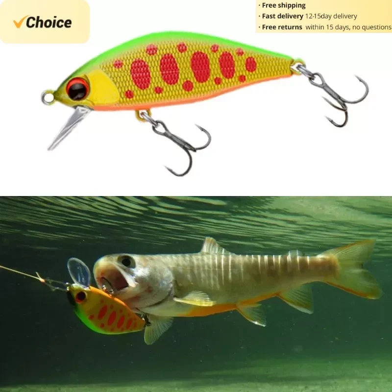

TSUYOKI Silder Spinning Micro Jerkbait Minnow Lure, Приманка для форели, Медленно Тонущая, Жесткая приманка, Искусственная Рыбалка Pesca, Ima Issen 45s