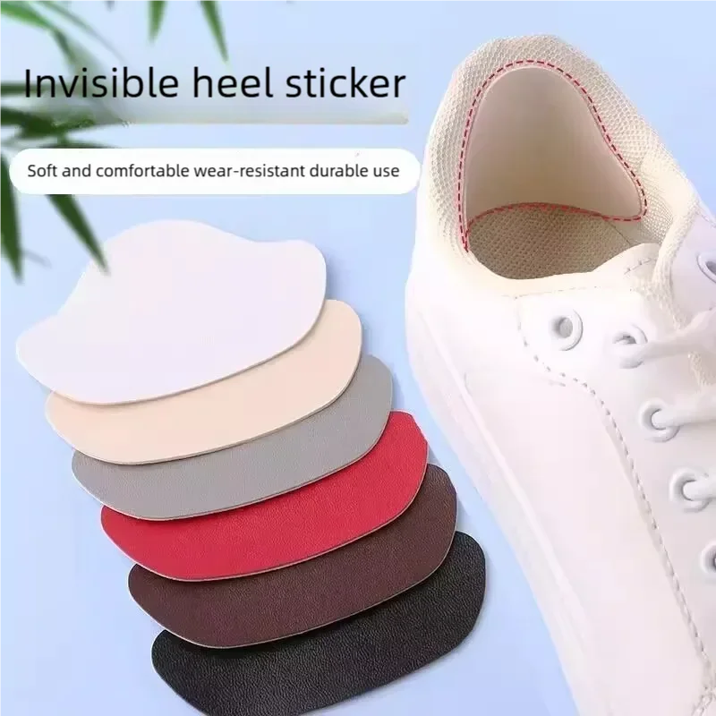 6 Pieces Ultra-Thin Sports Shoe Heel Repair Self-Adhesive Repair Subsidy Welding Glue Shoe Heel Hole Anti-Wear Patch
