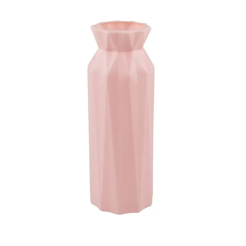 Hydroponic Vase Flower Vase Plastic Vase Y Creative Nordic Style Plastic Round Vase Fashion Simple Drop-Resistant Melamine Vase Domestic Ornaments