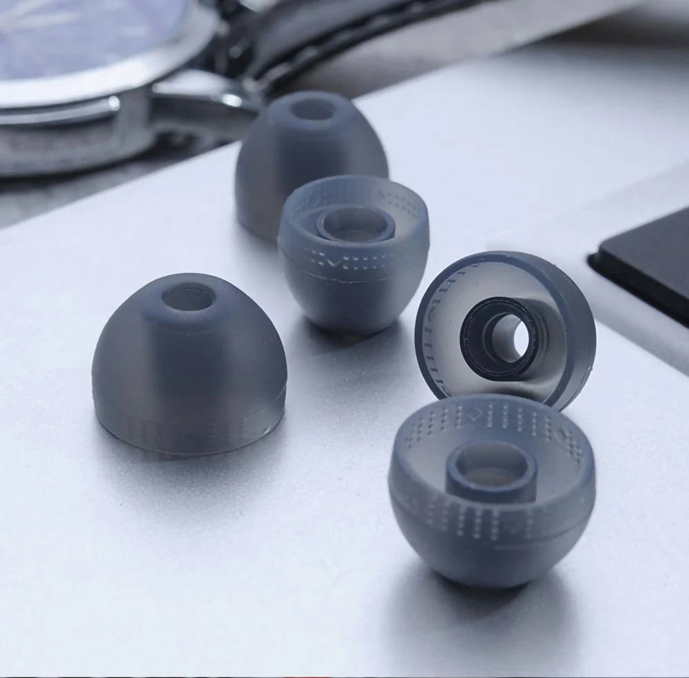 6Pcs Silicone Ear Tips for Sony WF-1000XM4 MDR-EX150AP EX250AP EX750BT Earphone Eartips Earbuds Tips 4-5mm In-ear Earplugs