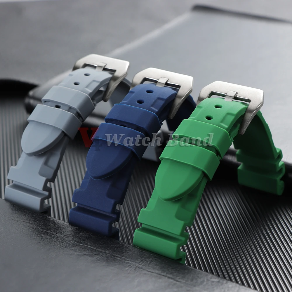 Premium Silicone Rubber Watch Strap - Soft Sport Bands