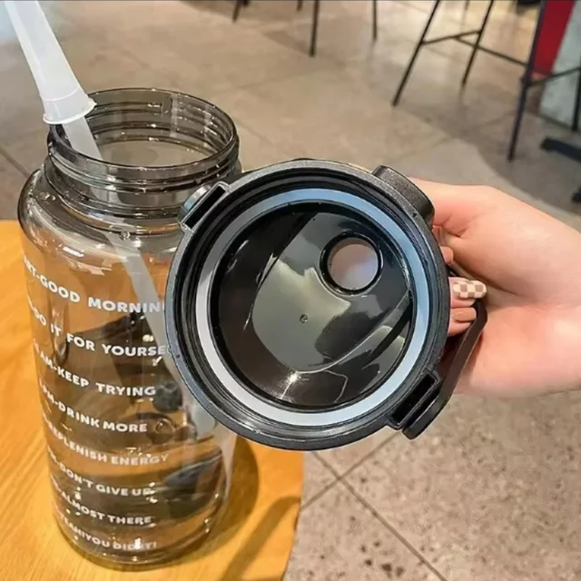 Water Bottle With Time Marker 5