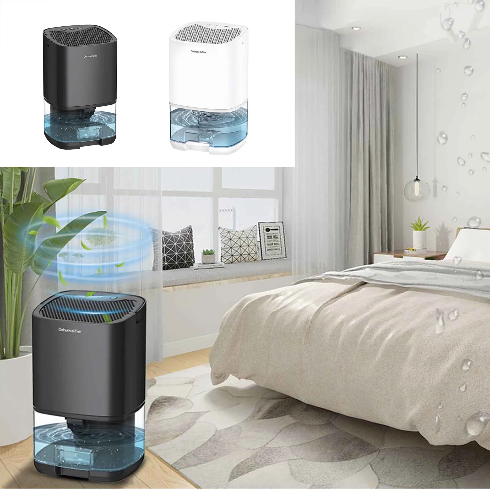 2022 New Portable Premium Dehumidifier And Air Purifier 2 In 1 For Home