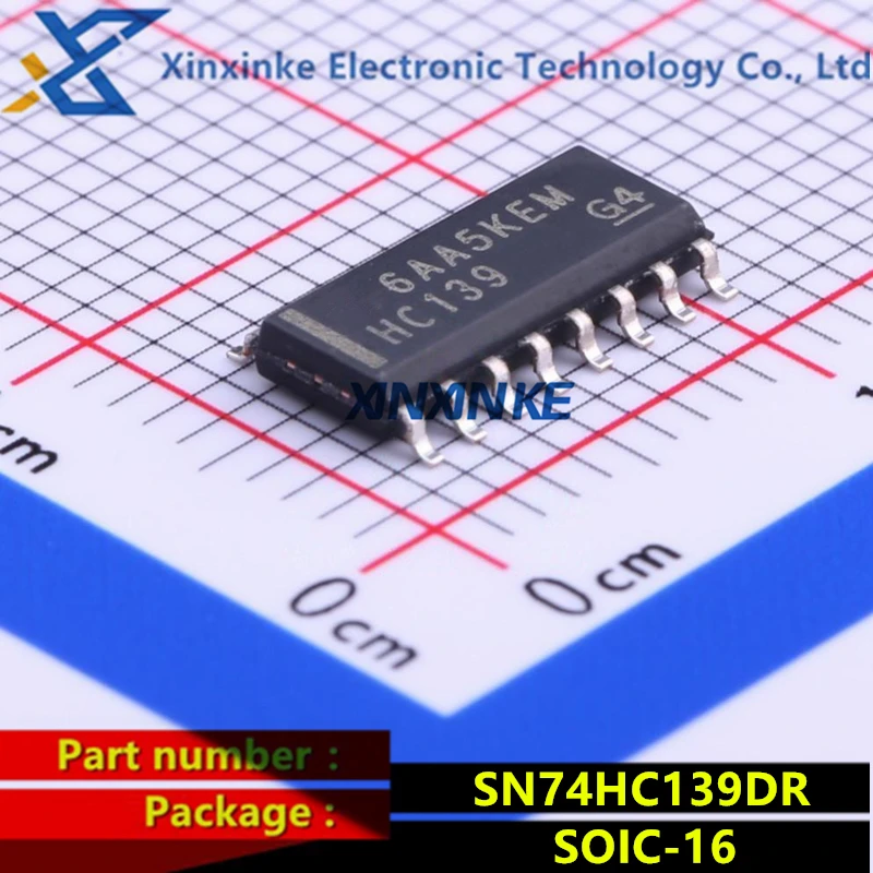 

SN74HC139DR SOIC-16 HC139 Encoders Decoders Multiplexers & Demultiplexers Dual 2 to 4-Line Decdr/Demltplxer Brand New Original