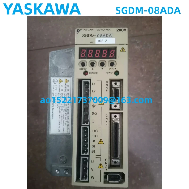 

Original Second-hand 9-layer new test is 100% OK SGDM-08ADA M1P1X AC-OUTPUT servo drive 3PHASE 0-230V 0.8KW