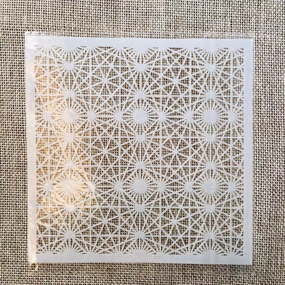 

13cm Light Geometric DIY Layering Stencils Wall Painting Scrapbook Coloring Embossing Album Decorative Template