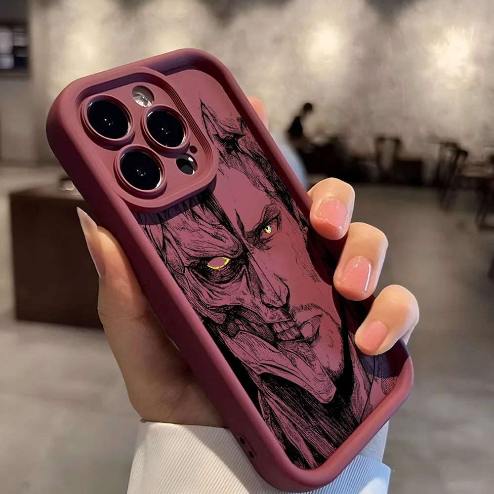 Luxury Hot Anime Attack On Titan Phone Case