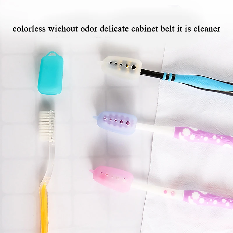 Toothbrush covers toothbrush case toothbrush storage box 5Pcs/Lot Portable Toothbrush Head Cover Case For Travel Hiking Camping Toothbrush Box Brush Cap Case Support Bathroom Accessory