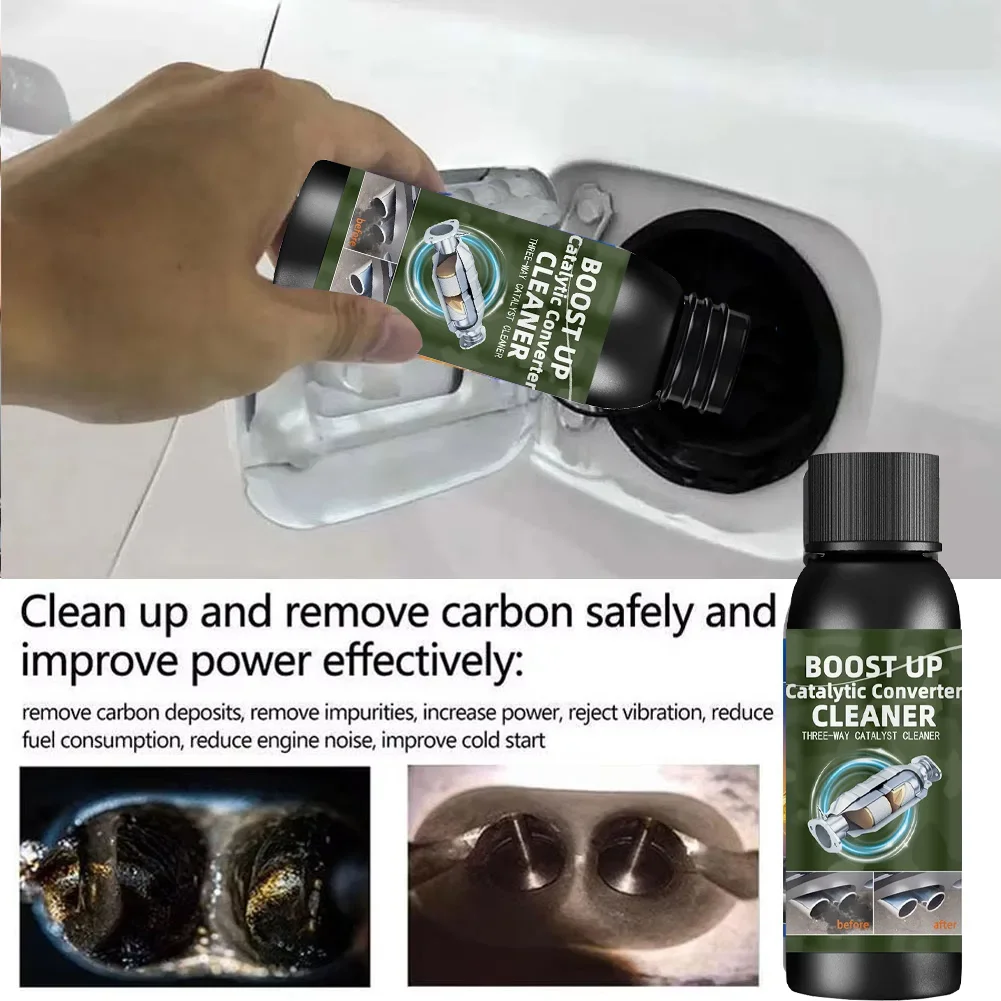 Car Engine Catalyst Converter Cleaners Automobile Engine CSV Cleaning Accelerators Catalysts Easy To Clean2025New 3