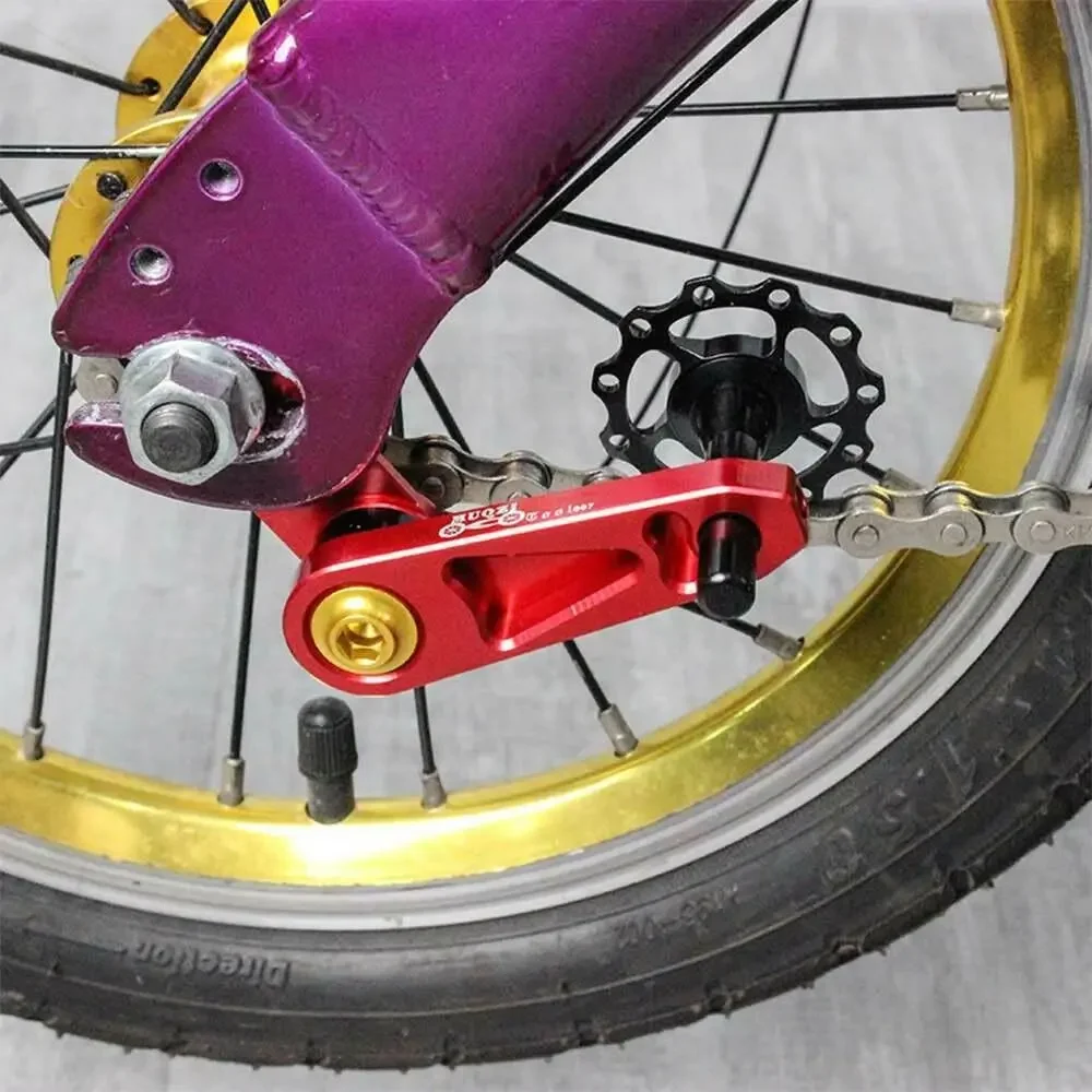 야외용 내구성 MTB 자전거 체인 텐셔너 체인링 컨버터 싱글 스피드 자전거 액세서리