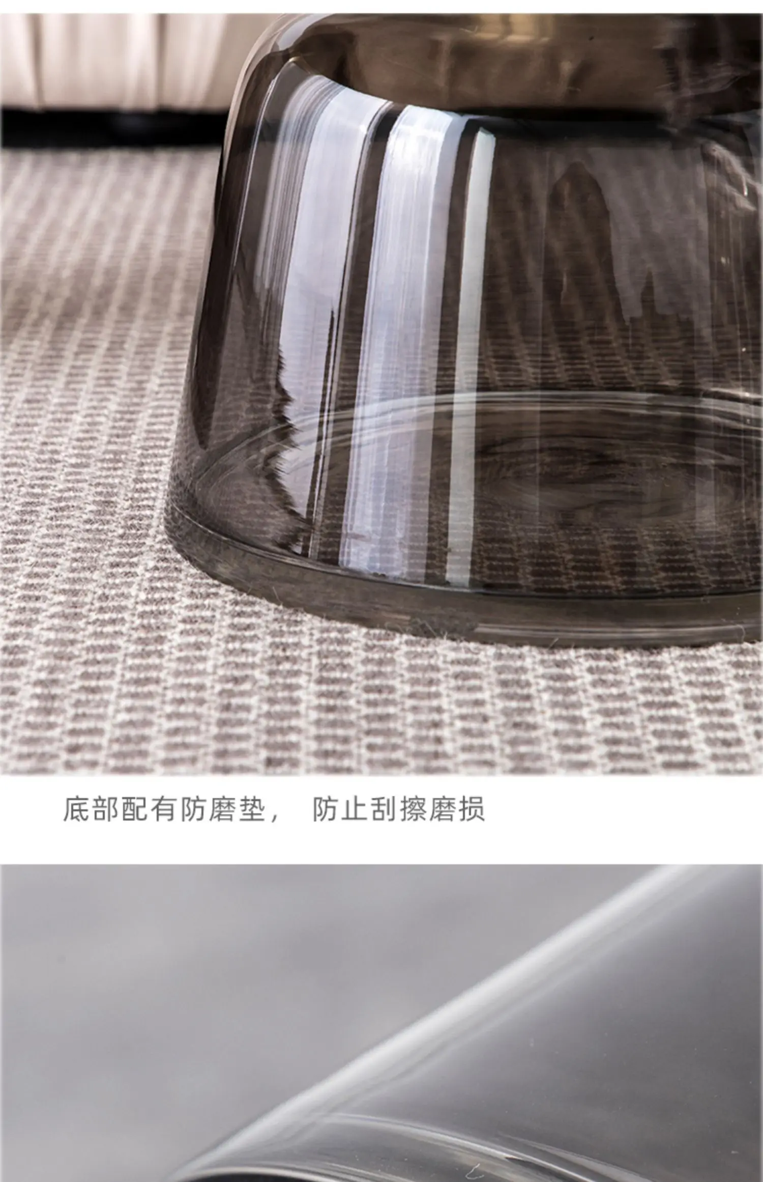 Dinner Service Coffee Table Japanese Designer Simple Modern Coffee Table Industrial Aesthetic Luxury Glass Couchtisch Furniture