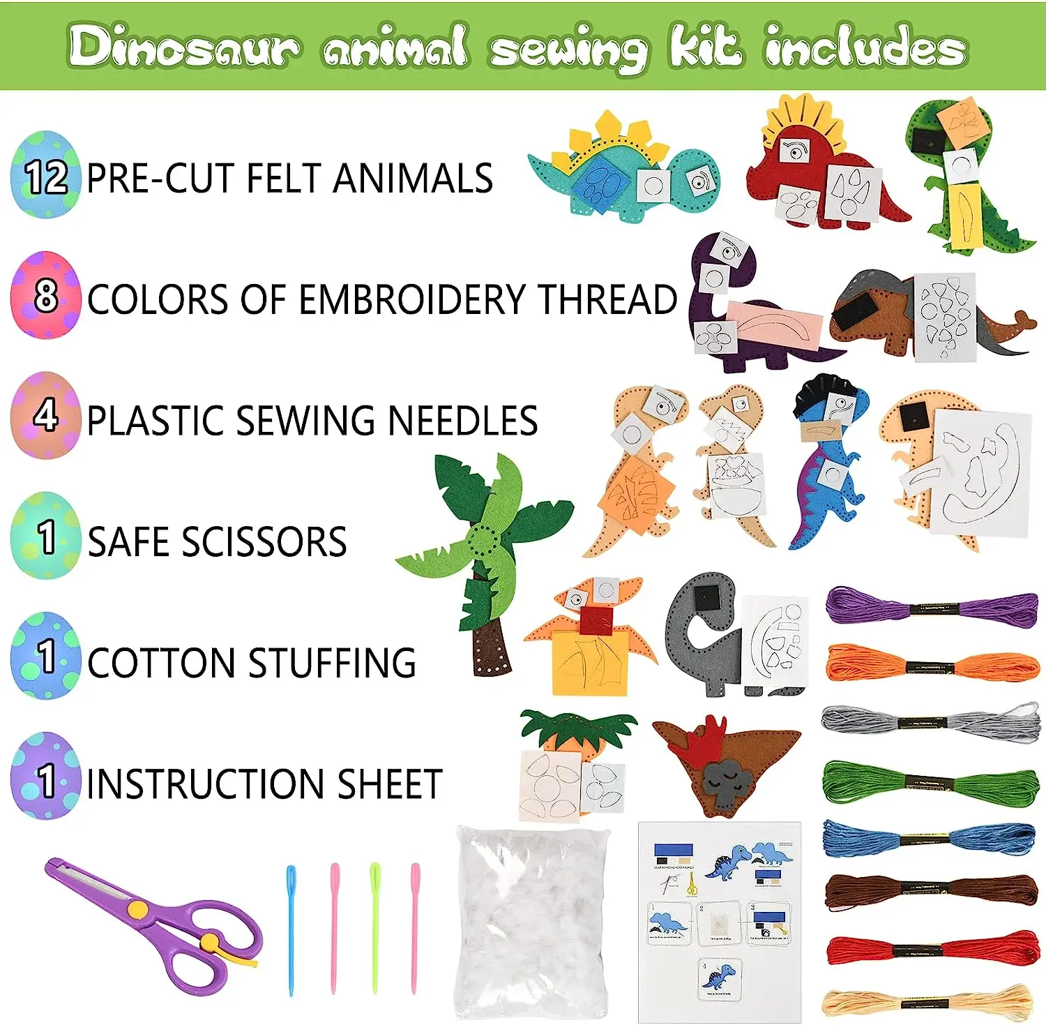 Woodland Animals DIY Sewing Kit 6