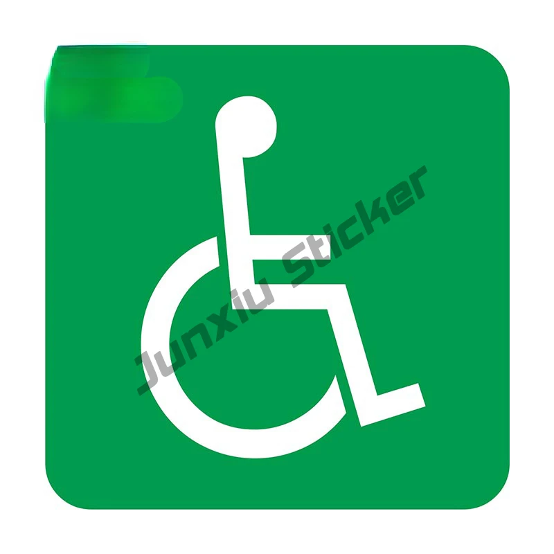 4 Uds. Pegatina Con Logotipo Para Silla De Ruedas ... - AliExprs